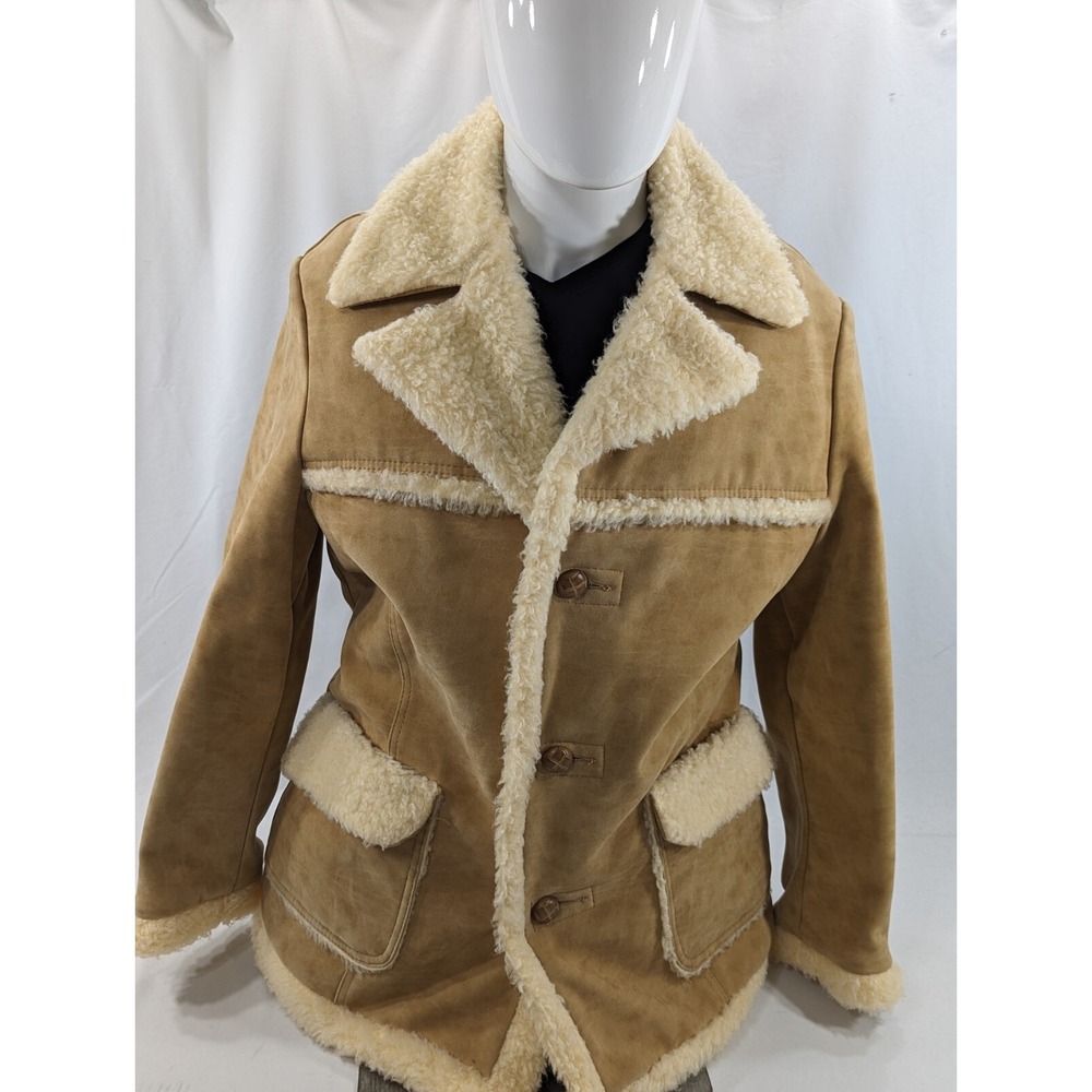 Vintage Wiman Oversized Sherpa Lined Coat Vtg Outdoor Made In USA Men's Large